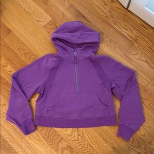 Lulu Lemon Purple Scuba Hoodie size:2